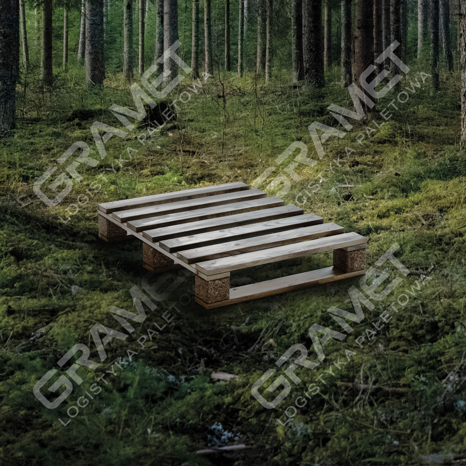 Paleta drewniana 800 x 600 używana