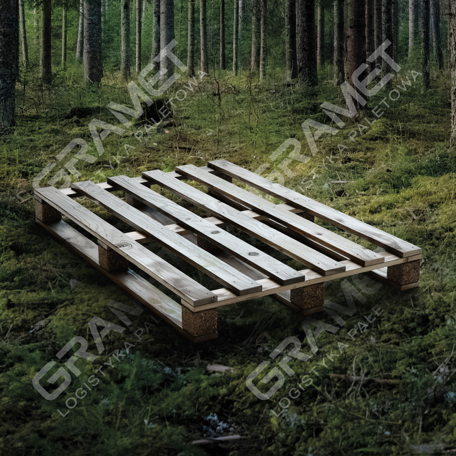 Paleta drewniana lekka 1200 x 800 używana